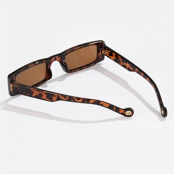 Shein Squared Framed Tinted Sunglasses - Picture 3 of 7